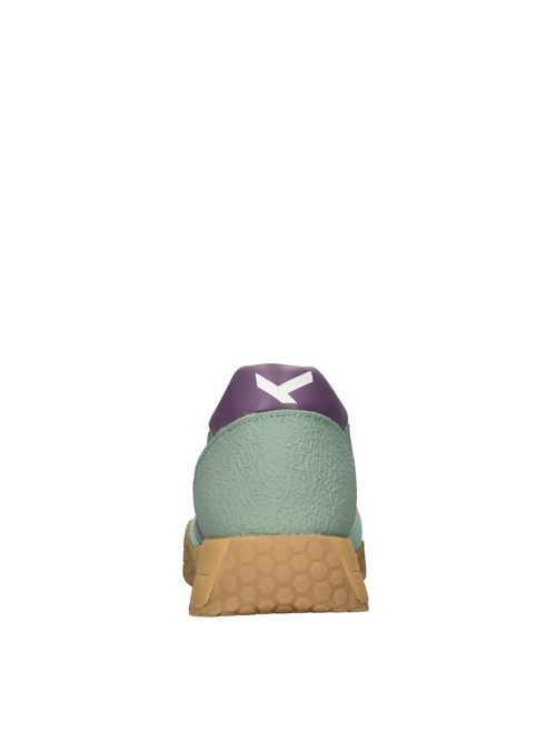 Sneakers in camoscio ecopelle e tessuto KEH NOO | S00KW9752ACQUAMARINE-PURPLE